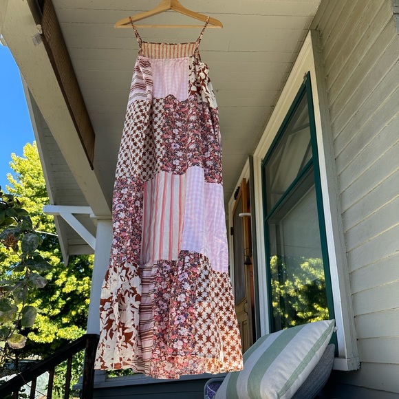 Universal Thread Patchwork Maxi Dress - Multicolor - Picture 2 of 4